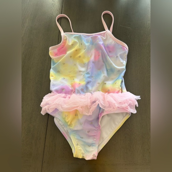 Lot of 4 Vibrant One Piece Swimsuits size 4T - Picture 2 of 13